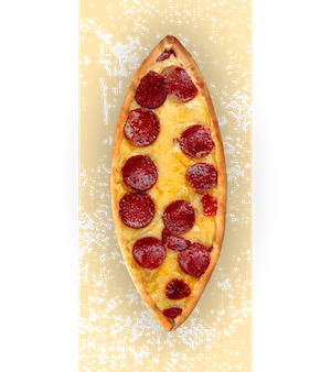 Pepperoni Sucuklu Pide